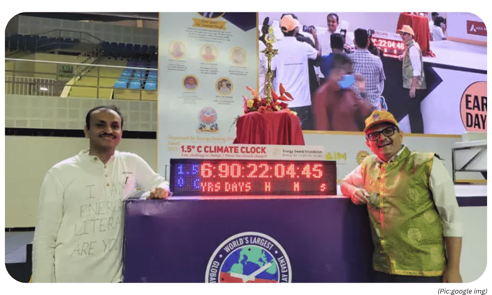 UPSC Current Affairs: India's Largest Climate Clock Unveiled on Earth Day!